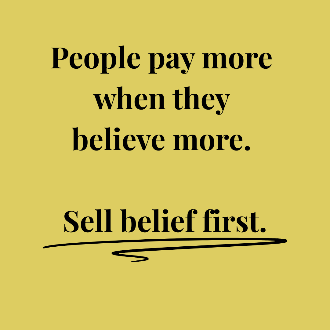 sell belief